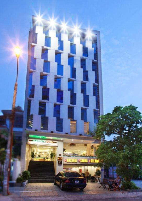 Blue Beach Hotel Danang Bagian luar foto