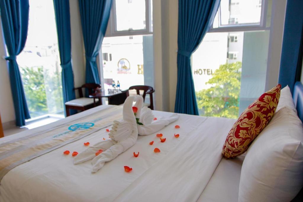 Blue Beach Hotel Danang Bagian luar foto