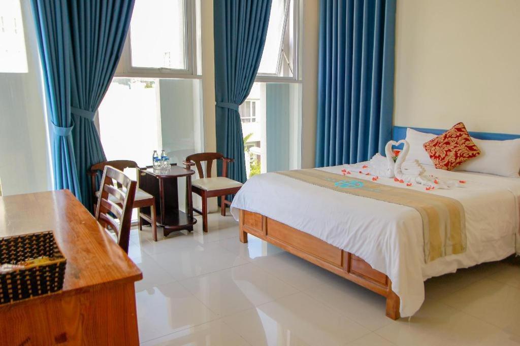 Blue Beach Hotel Danang Bagian luar foto
