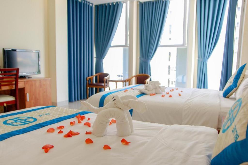 Blue Beach Hotel Danang Bagian luar foto
