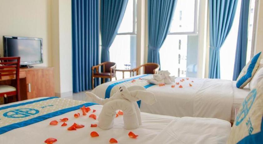 Blue Beach Hotel Danang Bagian luar foto
